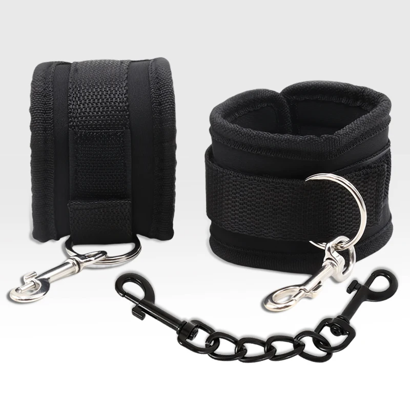 Plush Bondage Strap Hand And Foot Handcuffs BDSM Slave Gear Couples Flirt Role Play Exotic Accessories Sex Toys