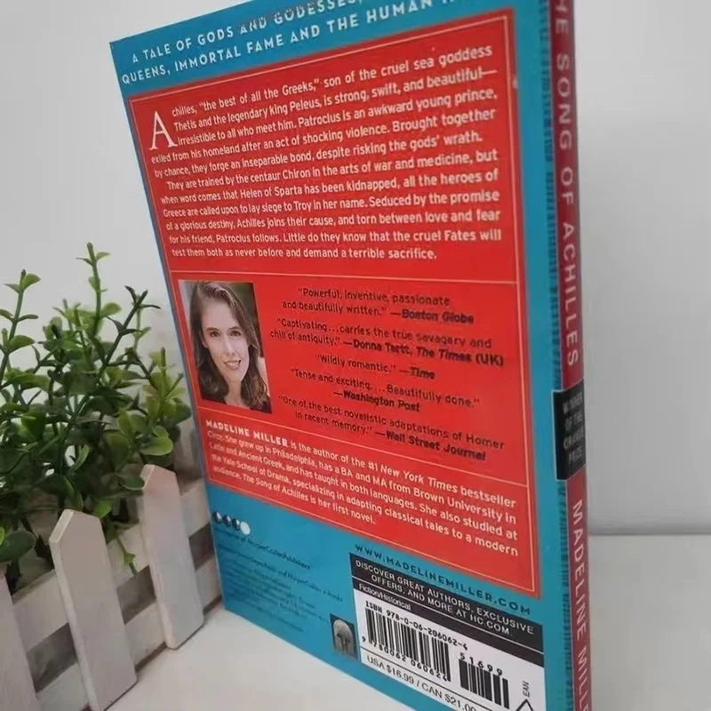 Le chant d'Achille de Madeline Miller roman livre anglais de poche