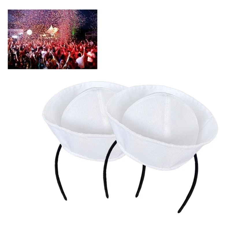 

R1WE Sailor Party Captain Hats Party Masquerade Party Cosplay Accessory for Sailor Party Masquerade Hat