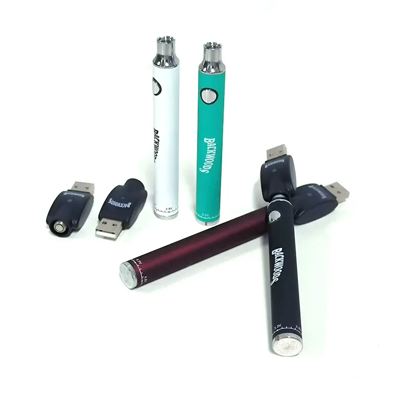 30 قطعة قلم Vape الكوكيز والخشاب الخلفية والمفاصل النحاسية التسخين المسبق البطارية 900 مللي أمبير 3.3-4.8 فولت 510 موضوع بطارية Vape السجائر الإلكترونية