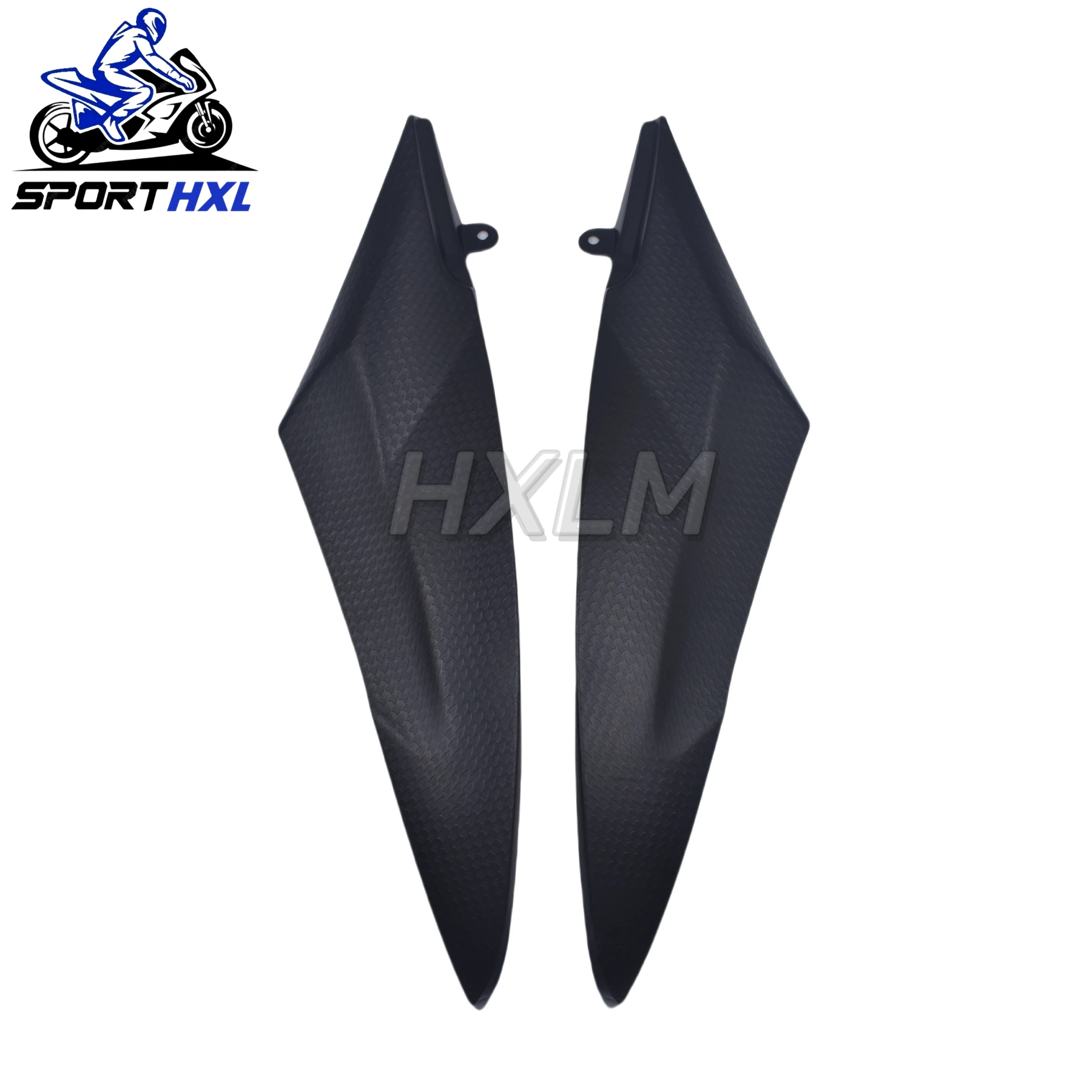 

ABS Black Tank Side Covers Panels Decorative Cover Fairing Fit for Yamaha YZF R6 2006 2007