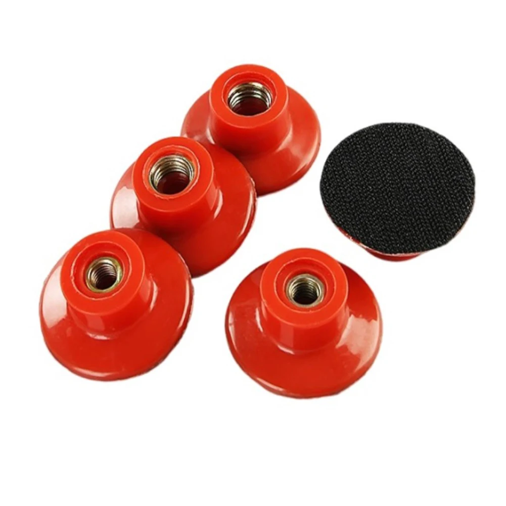 1pc Sanding Disc Backing Pad 2'' Self Adhesive M10 M16 Thread For Car Polishing Auto Cleaning Electric Polisher Grinder Tool