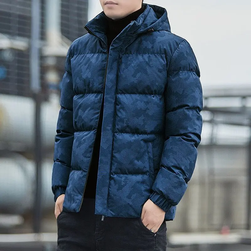 Warm Men\'s Quilted Padded Coats Winter Camouflage Male Jackets Thick Cheap Sale Aesthetic Harajuku Clothing Fashion 2024 Deals