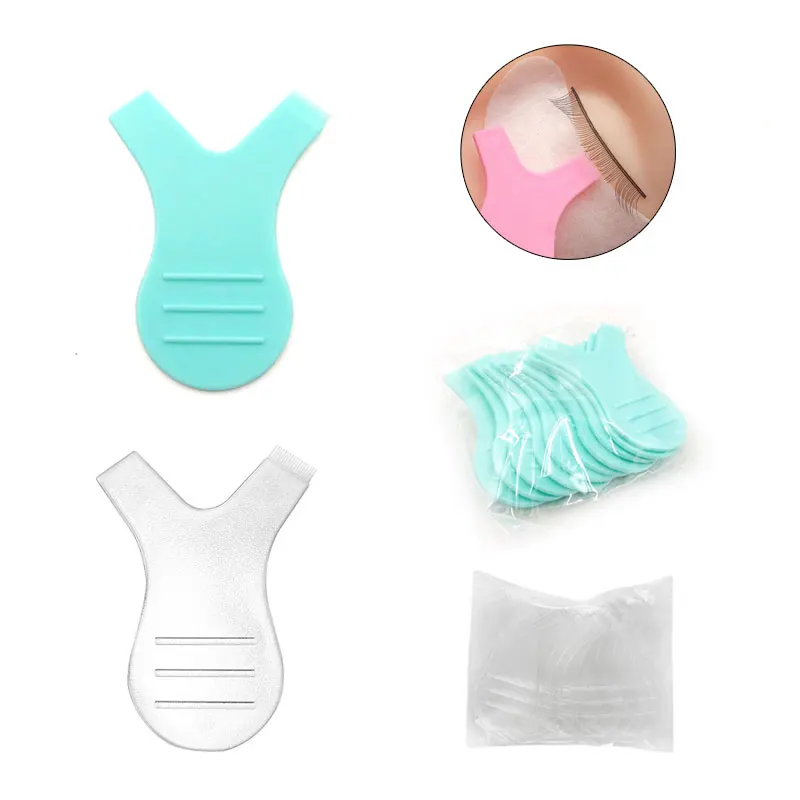 10 قطعة لاش رفع فرشاة رمش تمديد لوازم رمش تجعيد صغيرة Y شكل فرشاة تسريح ل جلدة تمديد أدوات تنظيف #2