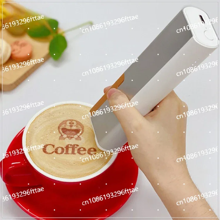 Handheld Food Printer Hemp Sauce Printpen Printing Pen Cake Edible Coffee Latte