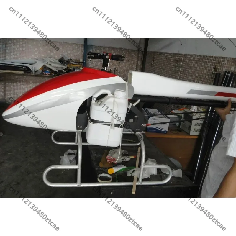 Fuel Helicopter Full Enclosure Body Shell Replacement Tuning Parts For Aerial Spraying Survey Unmanned Aircraft Modification