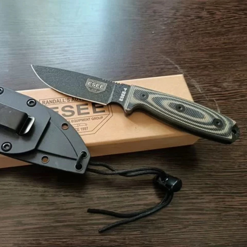 ES / EE - 4 Outdoor Multi-Purpose Camping Knife Drop Point F
