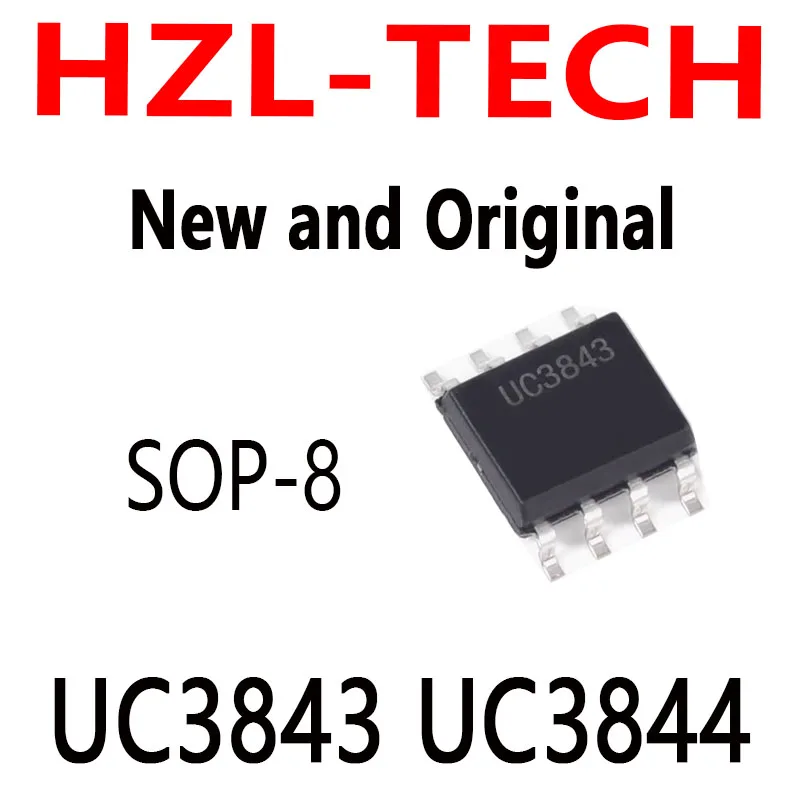 10PCS  SOP8 UC3845B SOP-8 UC3845A UC3842A UC3843A UC3844A UC3842B UC3843B DIP-8 UC3845 UC3842 UC3843 UC3844