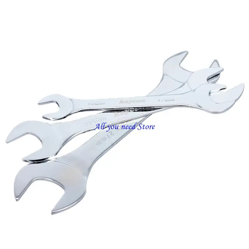 

K9FB 2Pcs Open Ended Spanner Double End Wrench Thin Metric Wrench Spanner 3mm Repair Tool for Limited Space Conditions