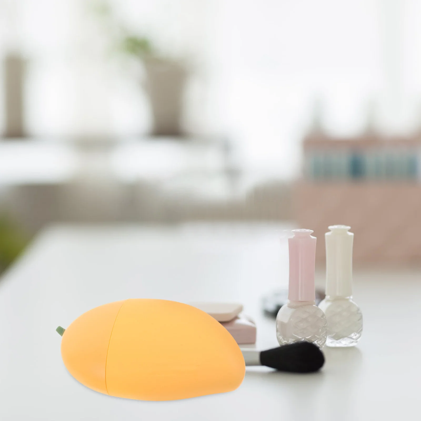 Contenitori per lozione a forma di mango da viaggio da 5 pezzi Bottiglie vuote portatili eleganti per gli elementi essenziali per la cura della pelle Bottiglie per shampoo da viaggio