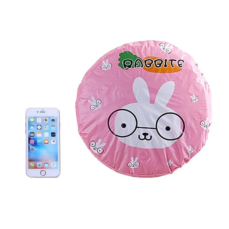 1pcs Cute Cartoon Floor Electric Fan Dust Cover Fan Cover all-inclusive Round Electric Fan Protective Cover Anti-pollution Panda