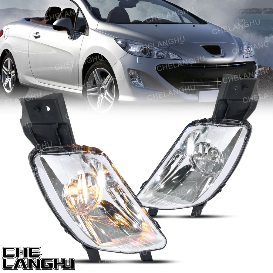 

For Peugeot 308 CC SW RCZ 2009 2010 2011 2012 2013 2014 2015 2016 2017 2018 Car Front Halogen Fog Light Lamp 6208X5 6206X5