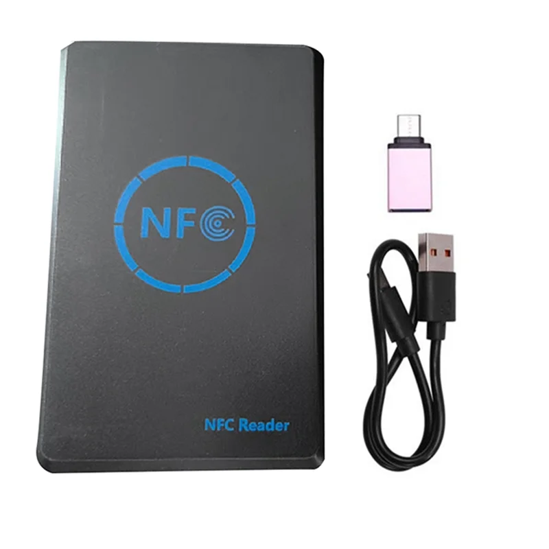 

ABAC-5-диапазон NFC Smart Chip Reader/Writer с 3-кратным брелком CUID 125K 13,56M HID Дубликатор Копировальный аппарат Тег Clone ID IC Брелок Key Co