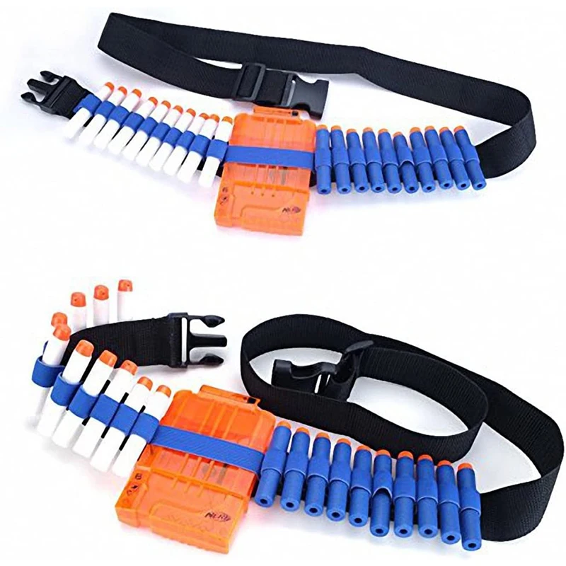 Bandolier Kit fondina N-Strike Elite Soft Bullet Strap Series accessori per pistole giocattolo per bambini (solo Kit Bandolier)