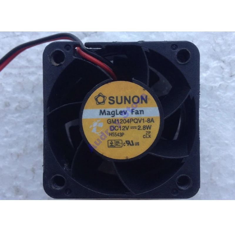 GM1204PQV1-8A 12V 2.8W Server cooling fan 9200rpm 3-pin air blower