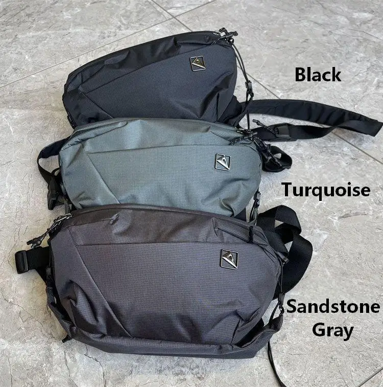 

Men's Techwear Chest Bag, Large Capacity Sling Bag, Crossbody Shoulder Pack, Urban Streetwear Bag, Outdoor Travel Chest Bag