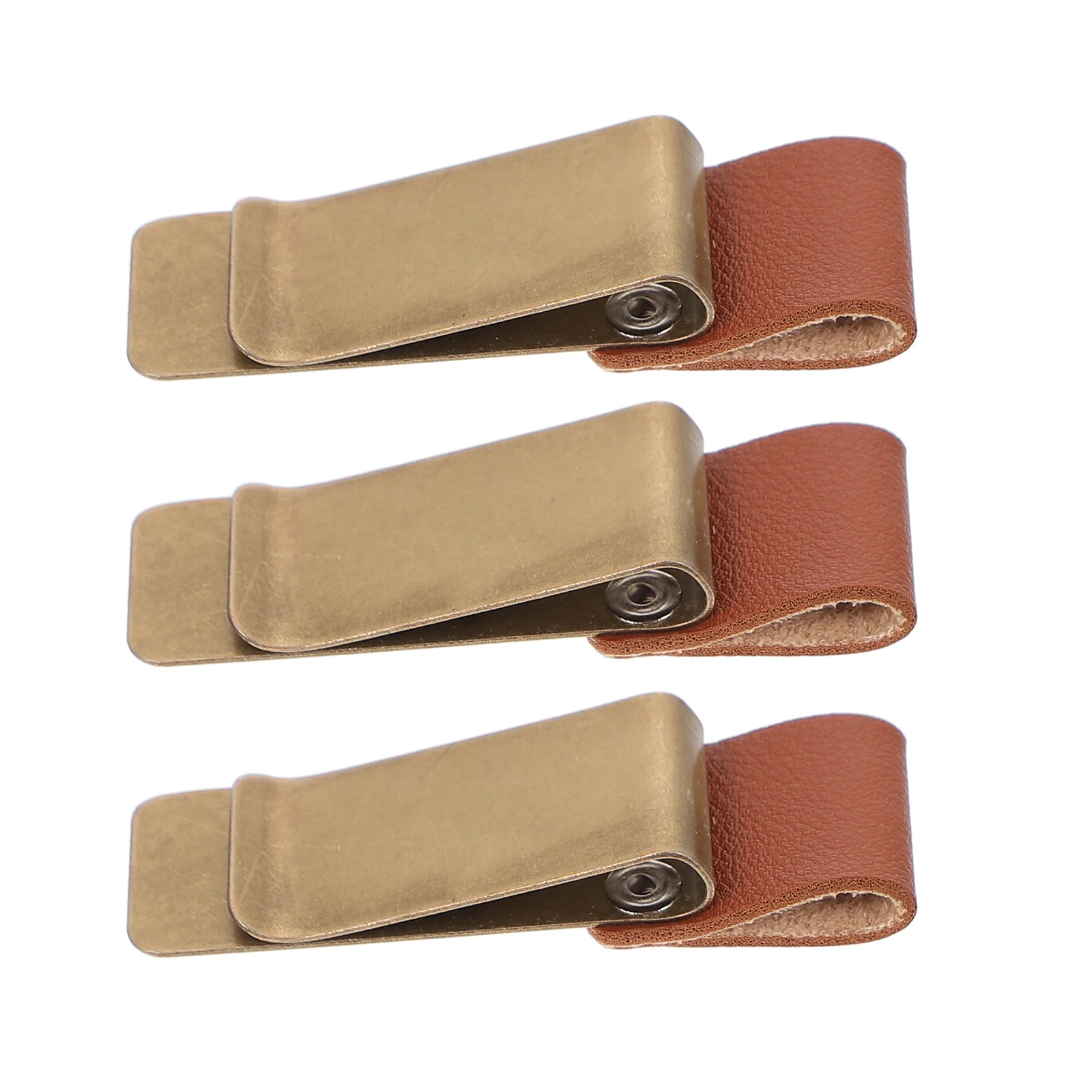 

4Pcs Metal File Clips Multi-Functional Organizer for Office and School Paper Binder Clips Retro Metal Stationery Clamps