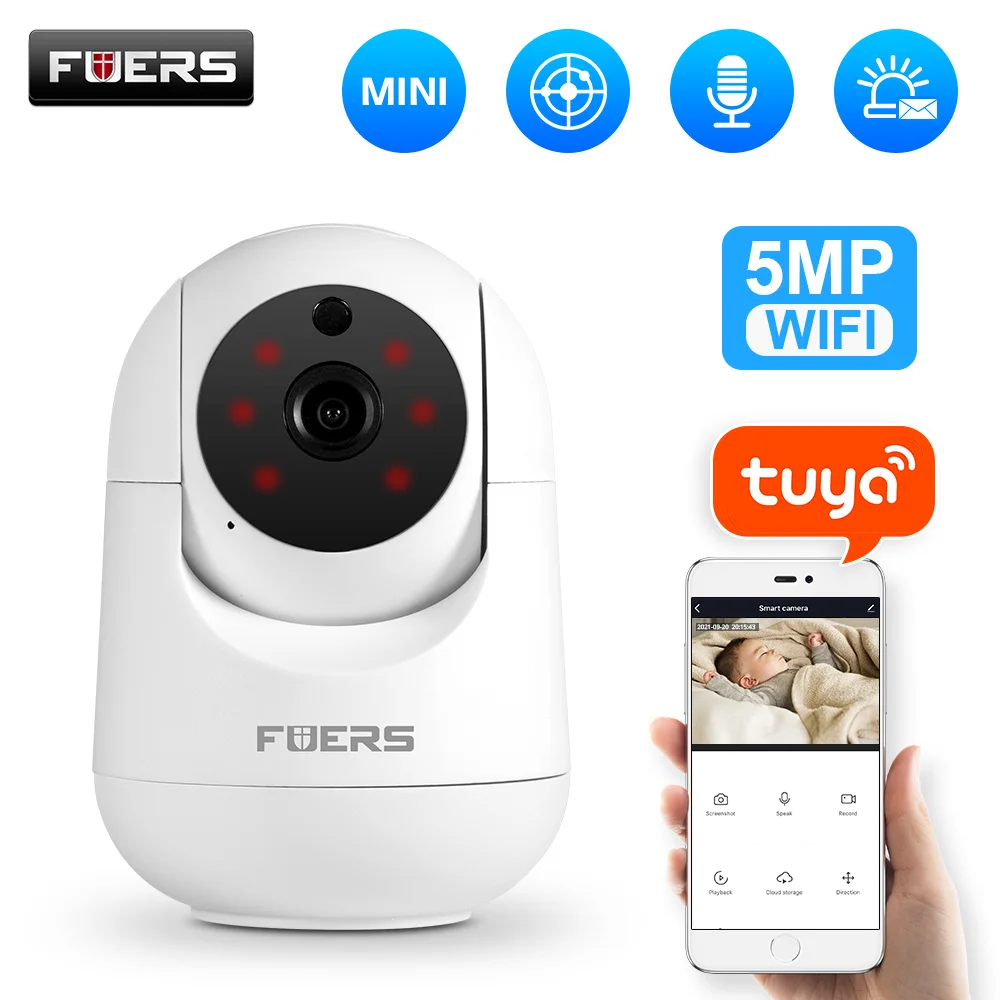 Smart Home Indoor Wireless Pet Surveillance Camera 1