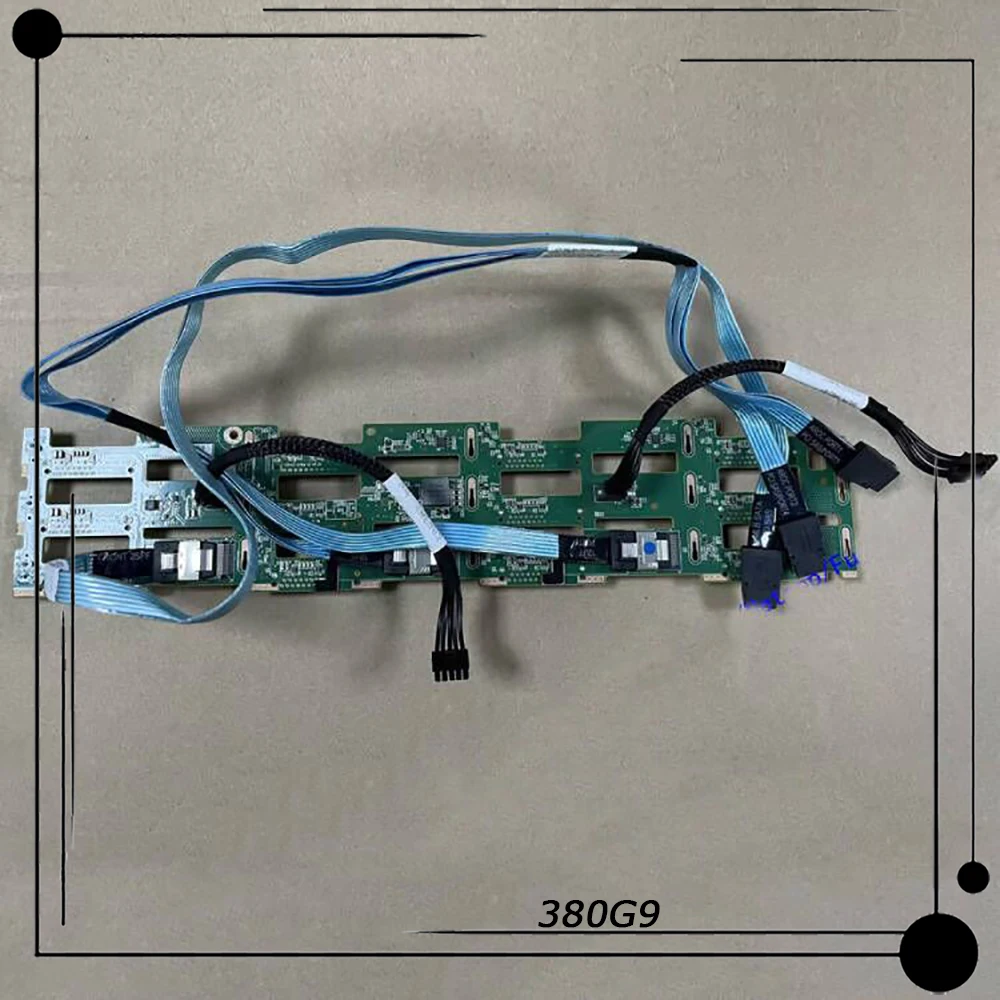 For HP 380G9 3.5-inch 12-drive Backplane With P840 P440 Cable 777284-001 747560-001