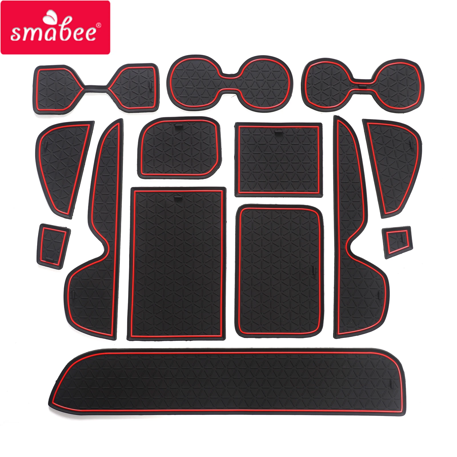 

Smabee Anti-Slip Gate Slot Mat For Toyota RAV4 2019 ~ 2022 XA50 RAV4 Accessories Rubber Cup Holders Non-slip Mats Car Sticker