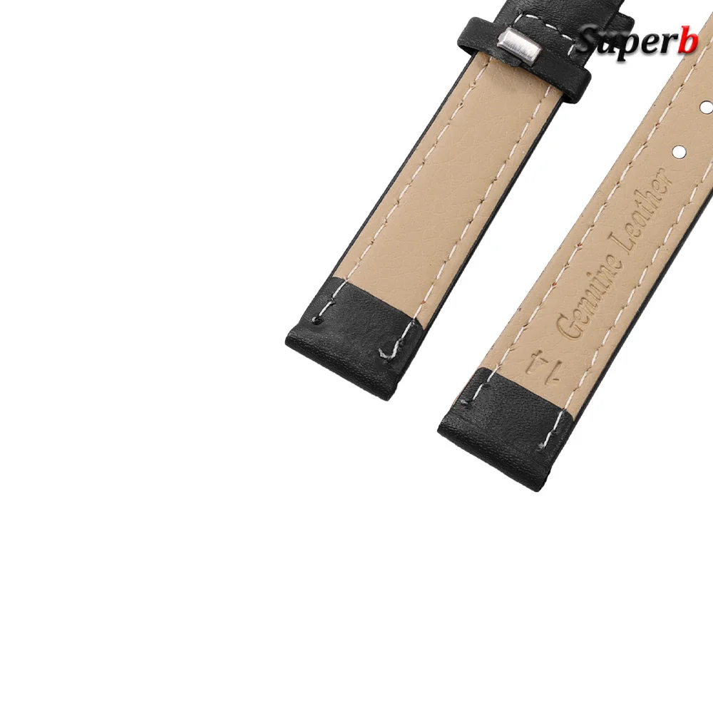 8/10/12/14/16/18/20/22/24mm PU Leather Watch Strap Soft Business for Men Women Wrist Band Waterproof Universal Sport Bracelet