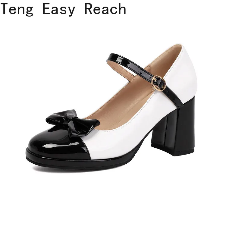 

Spring and Summer Fashion Ladies Thick Sole Thick Heel Light Color Square Heel Simple Women's Sweet Casual Shoes