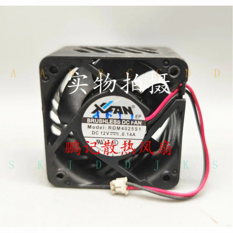 M  1 pcs RUILIAN RDM4025S1 4025 12V 0.14A 40X40X25MM cooling fan
