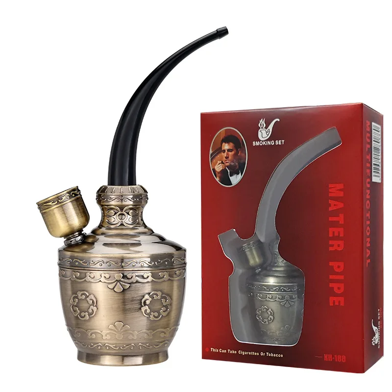 

New Classics Retro Multi Functional Hookah Coarse Tube Medium Tube Fine Tube Tobacco Universal Filter Water Pipe Men's Gift