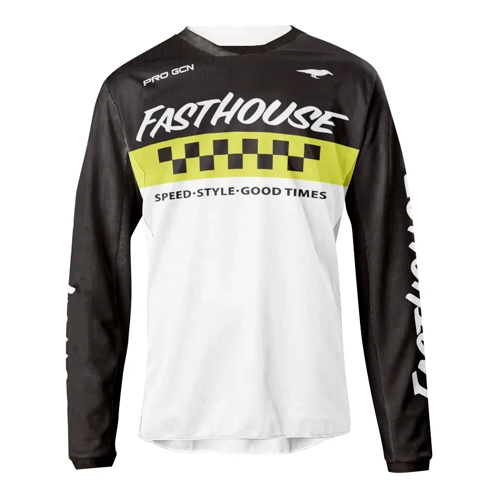 

Motocross Cycling Jersey Downhill Mountain Bike Offroad DH Shirt Men MOTO T Shirt Downhill Motorcycle Sports Tops Wear