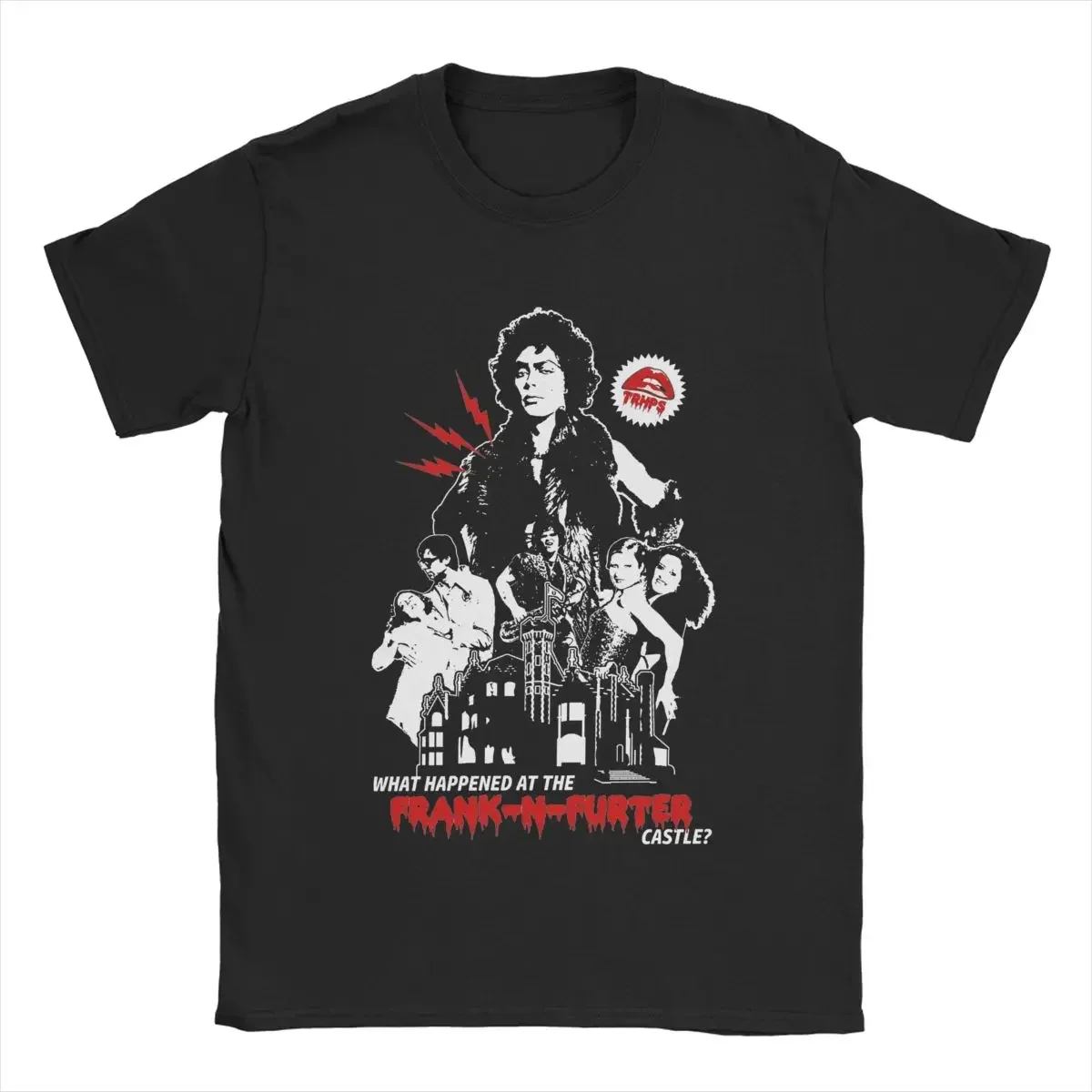 Novelty Frank N Furter The Rockkyys Horror Picture Show T-Shirts Men Cotton T Shirts Short Sleeve Tees Gift Idea Clothing