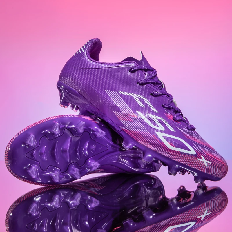 New Men Soccer Shoes Match Non-Slip Sneakers Professional Training Shoes Grass Sport Outdoor Football Boots Ultralight Unisex