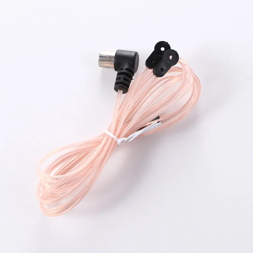 

Consumer Electronics Male Type HD Aerial AM/FM F Connector FM Radio Antenna T Antennas Dipole Antenna FM Radio Wire Cable