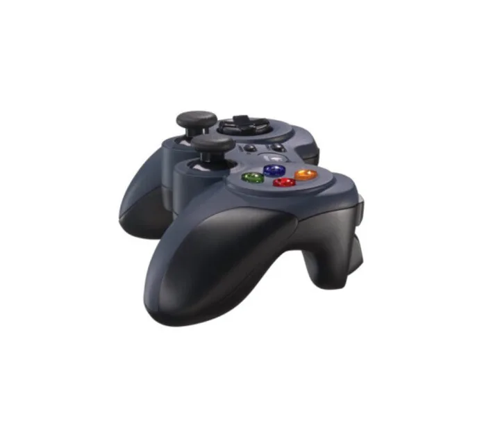 Wired gamepad joystick, blue USB port USB port