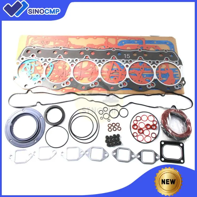 6D15 Engine Gasket Kit for Mitsubishi Crane Truck Excavator ME999219 ME030913 ME030913 ME999219