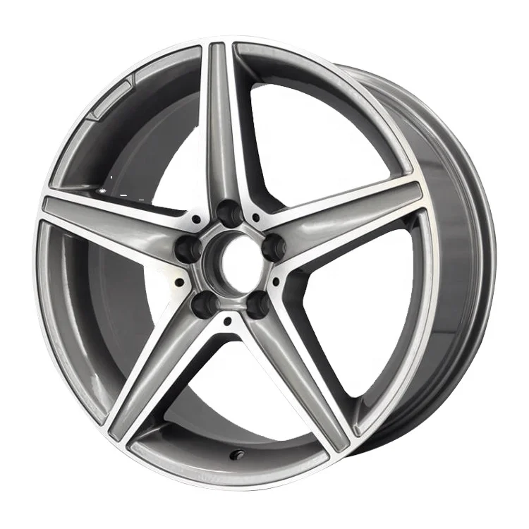 Llantas 17 18 Llanta de coche de aleación de 19 pulgadas para llantas Mercedes Benz AMG 5x112 # 02005