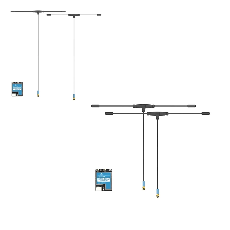 For Iflight ELRS 868/915Mhz Receiver True Diversity RX FPV VRX Dual Antenna Receiver For FPV Drone