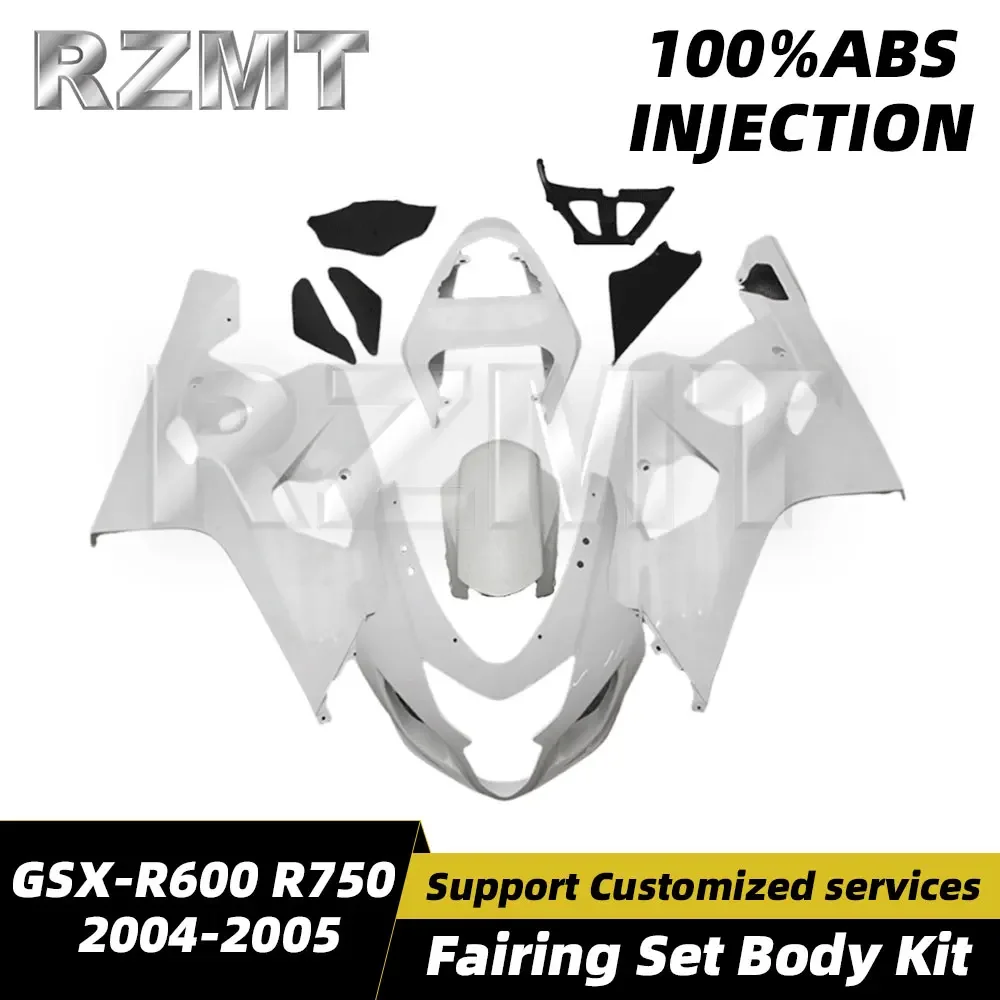 Voor Suzuki GSX-R600 R750 04-05 K4 K5 Kuip Motorfiets Set Plastic Guard Plaat Body Kit Decoratie Accessoires Injectie shell