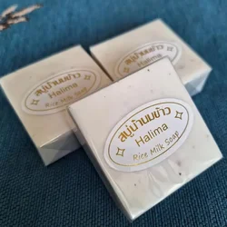 Heallor Thailand Milk Soap Handmade High Quality Soaps Milk Soap Rice Soap Whitening Milk Whitening Soaps Body Faces Cleaning Wh