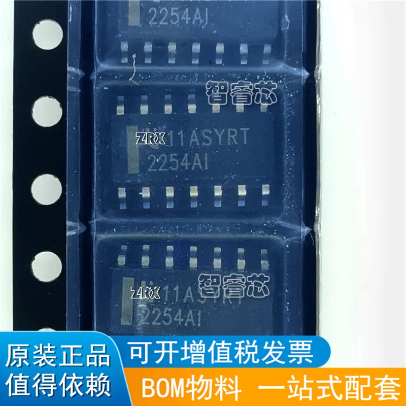 

10Pcs/Lot New Original TLV2254AIDR Silk Screen 2254AI Low Noise Op Amp Chip SOP14 2254AI