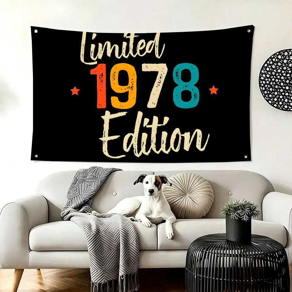 1970~1979 Vintage Vibe Flags  For Living Room Home Dorm Decor Wall Outdoor Camping Party Banner Gifts