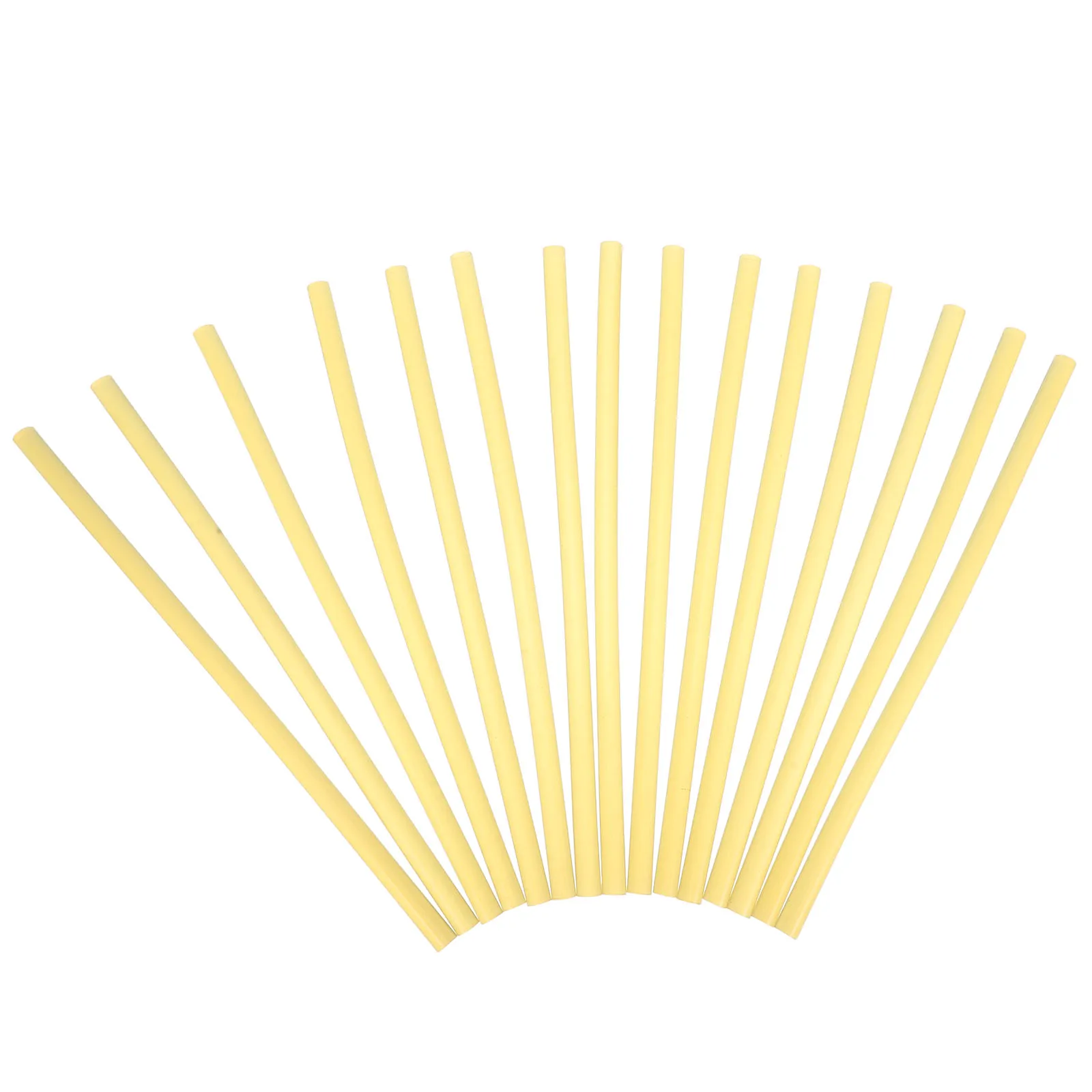 

15pcs Yellow Transparent Hot Melt Adhesive Strips Glue Sticks for DIY Crafts Tools Eva Accessories Small Rods Plastic Wood