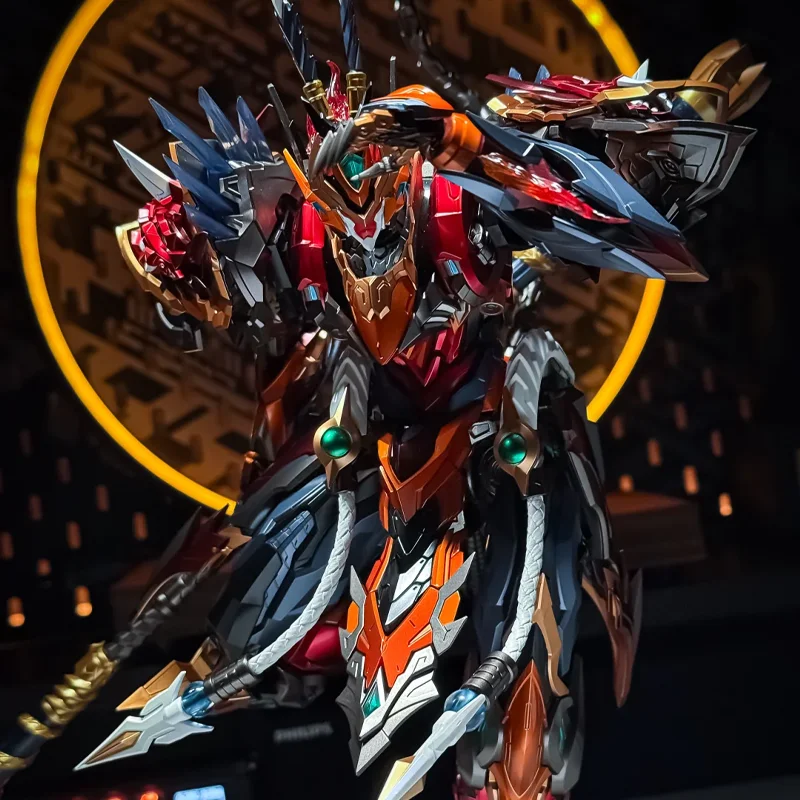 MOTOR NUCLEAR MNQ-XH08 Monkey King Sun WuKong Serie ABS Legering Skelet Action Figure Volledig Poseable Assembly Model Toy Boy Gift