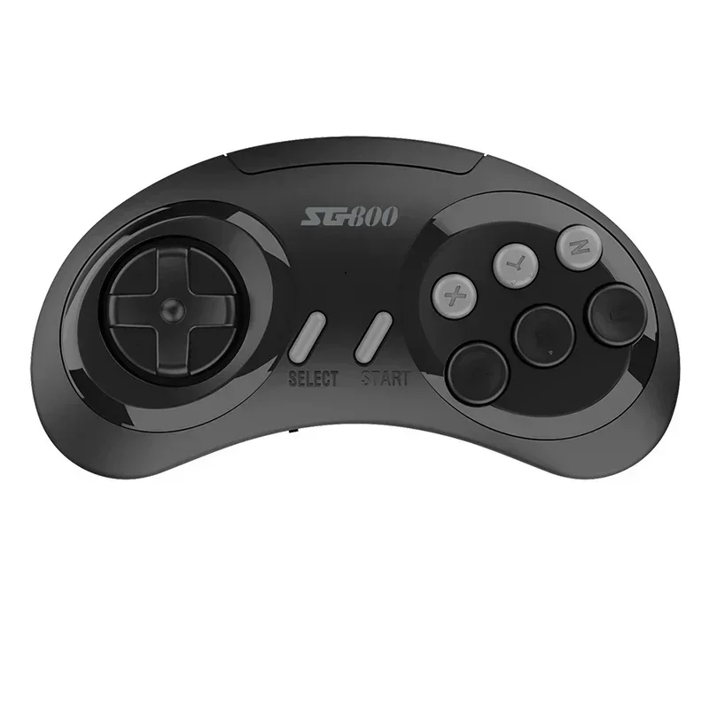 Gamepad video tyčinka pro sega mega pohon SG800 retro hra konzole bezdrátový konzole 2.4G vestavěný 5000 klasický hry regulátor