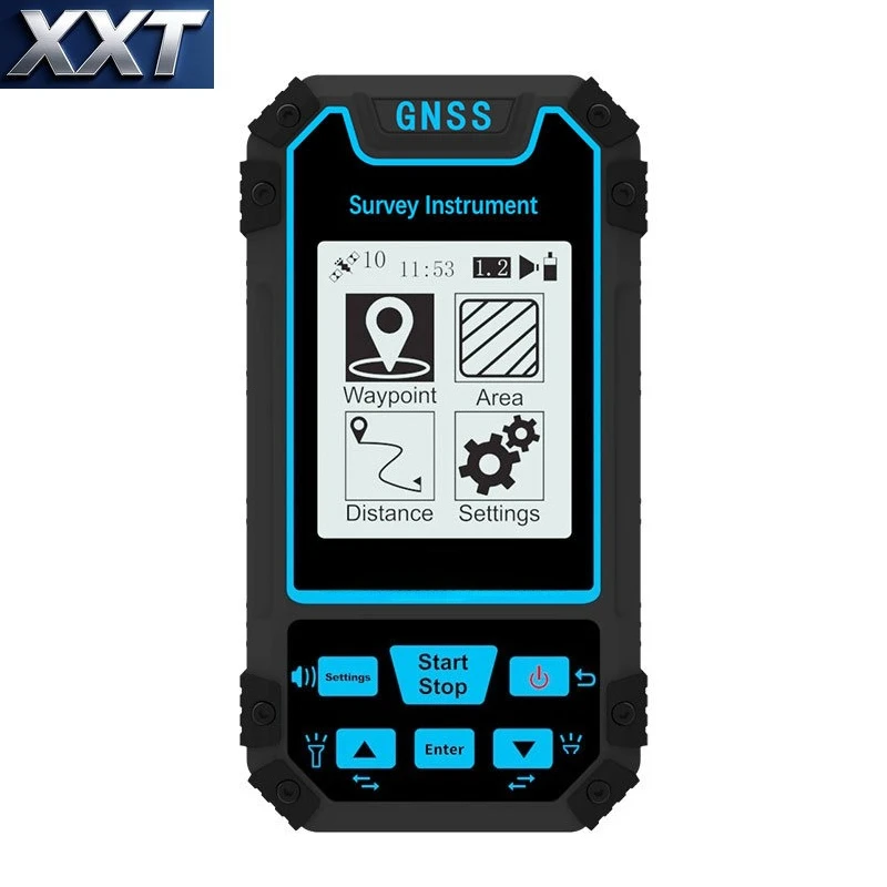 XXT High Accuracy GNSS GPS Land Meter Rechargeable Outdoor Survey Device for Mountain Slope Distance and Land Area Detection