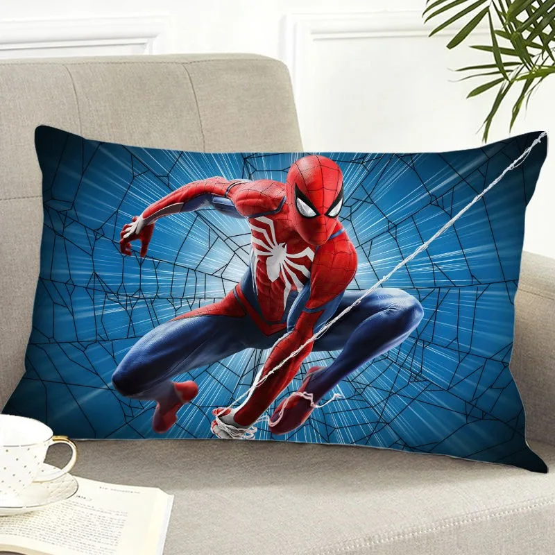 Marvel Spiderman hero pillowcase living room sofa super soft cushion cover suitable for home bedroom room decoration pillowcase