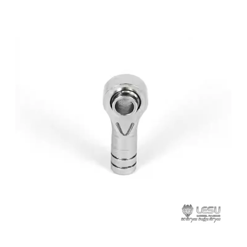Soldagem a laser de aço inoxidável m3 cabeça esférica rolamento junta olho peixe para tamiya arraste cabeça rc modelo carro controle remoto univer