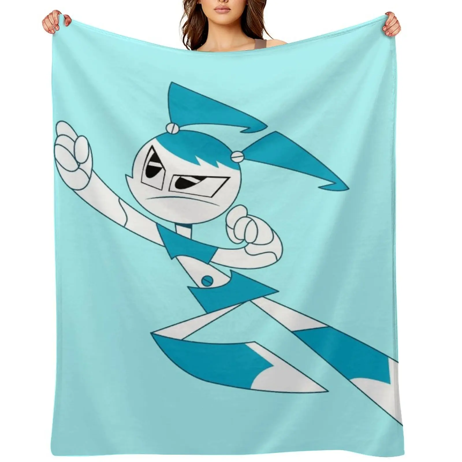 

Jenny Attacks !! Throw Blanket manga Kid'S Furry christmas gifts Blankets