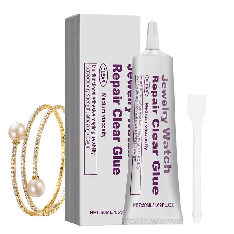 

Jewelry Repair Glue Multi-Function Repair Glues Craft Glue 50ml Instantly Strong Adhesive Jewelry & Metal Glue No Drip Instant