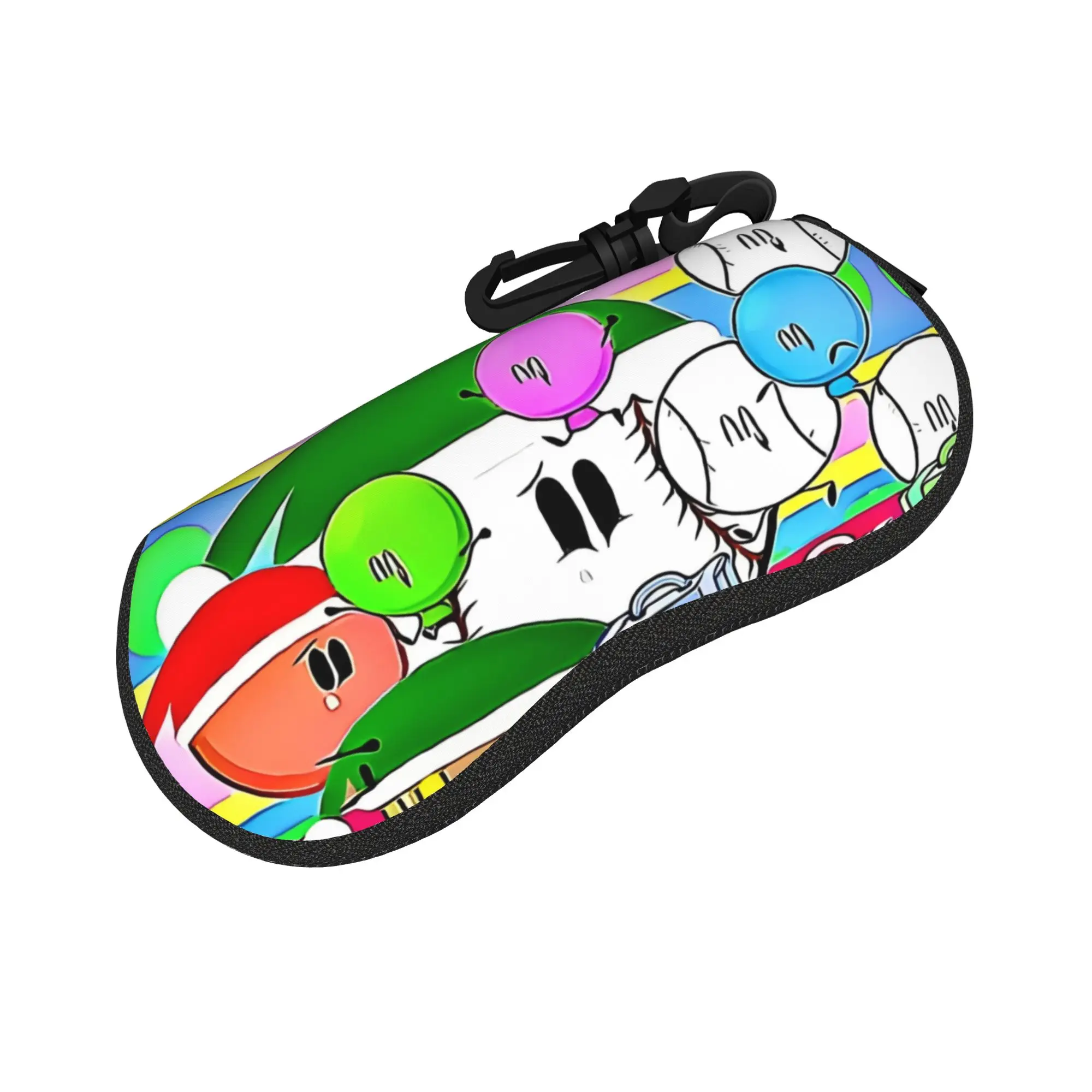 BFDI Inanimate Insanity Anime Glasses Case Girls Printing Box Battle for Dream Island Glasses Storage Box Cartoon