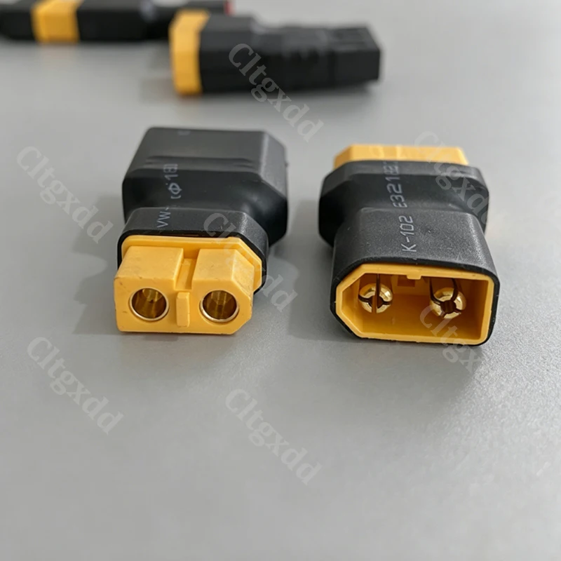Cltgxdd XT30 XT60 XT90 T-Stecker TRX Lipo-Akku-Konvertierungsadapter Stecker-Buchse-Verbinder für RC-Auto, Flugzeug, FPV-Drohnenmodell – Detail 6